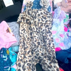 Jessica Simpson Leopard Romper